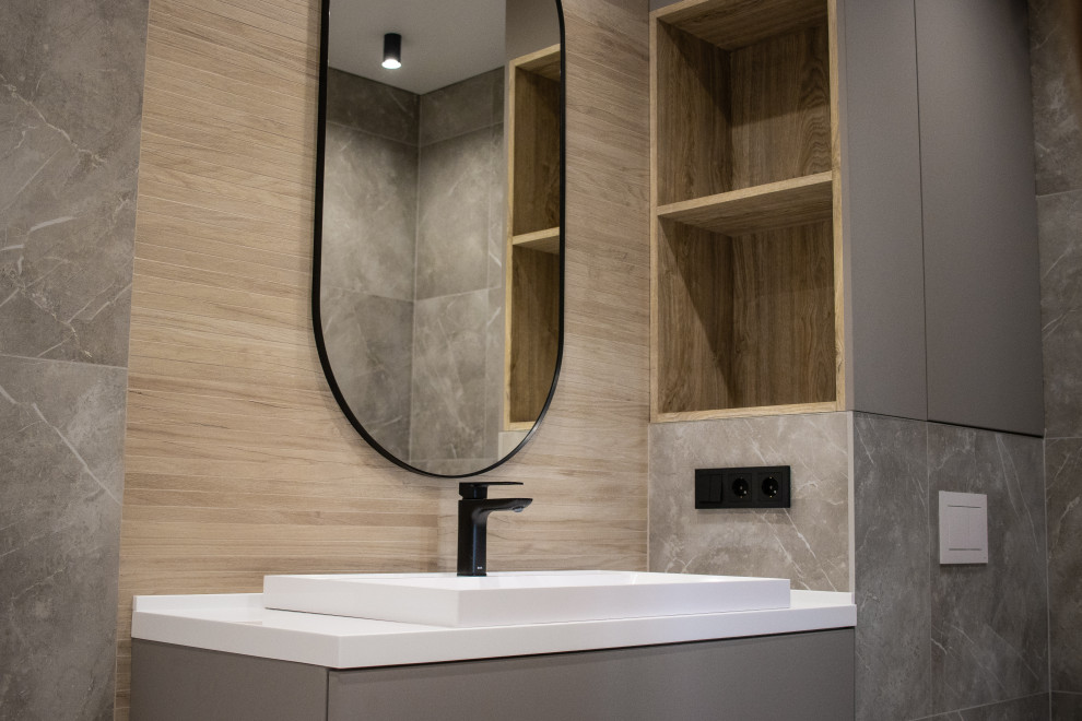 Ванная комната в ЖК Правобережный