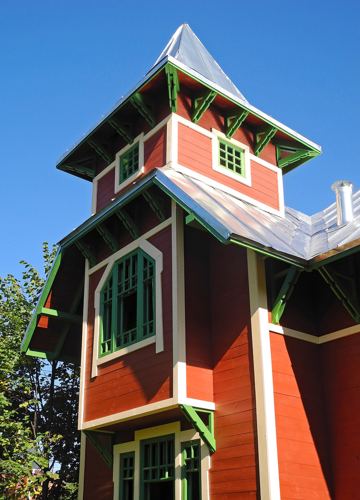 Проект каркасного дома в стиле Модерн