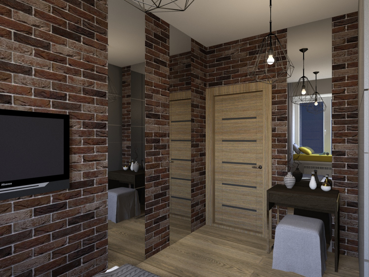 Квартира в современном стиле в микрорайоне Покровский, спальня дочери