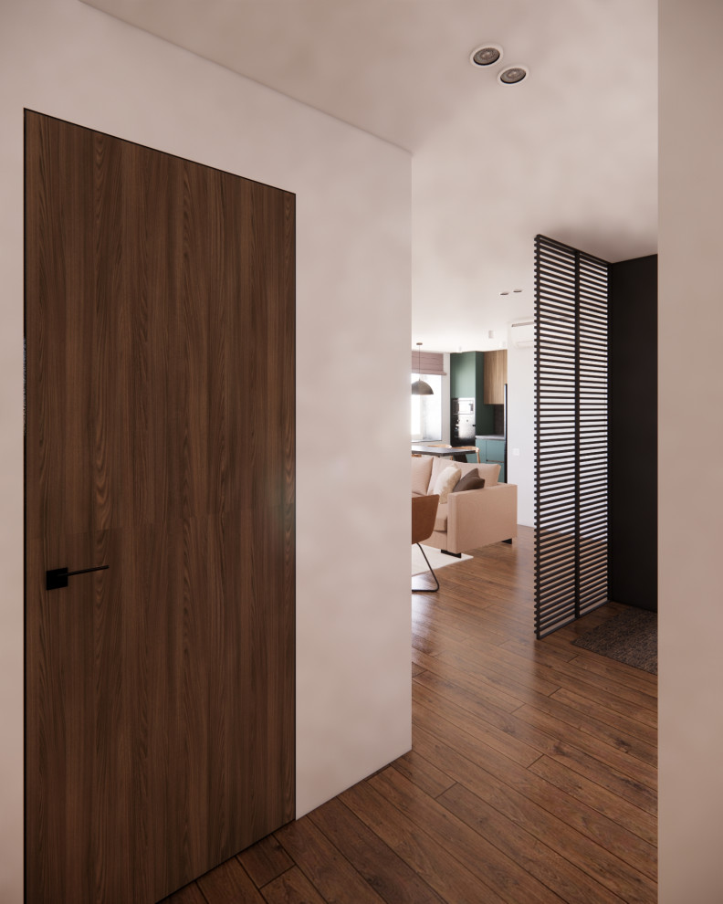 Минимализм в трёхкомнатной квартире