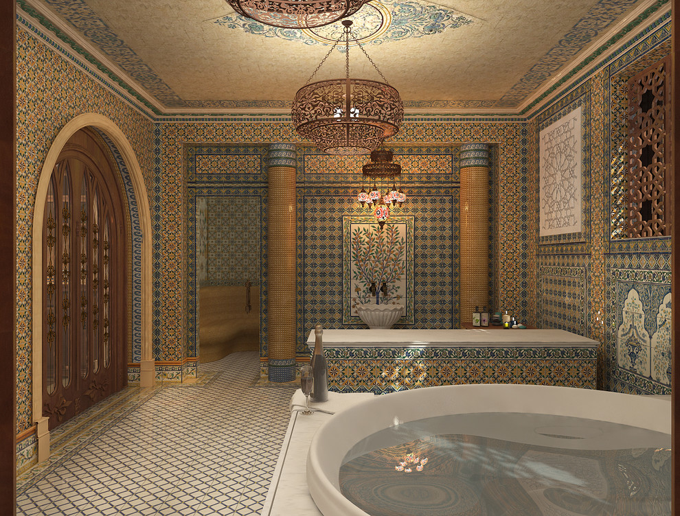 Домашняя SPA зона, совмещенная с домашним кинотеатром