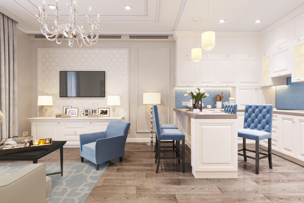 Таунхаус в стеле современная классика