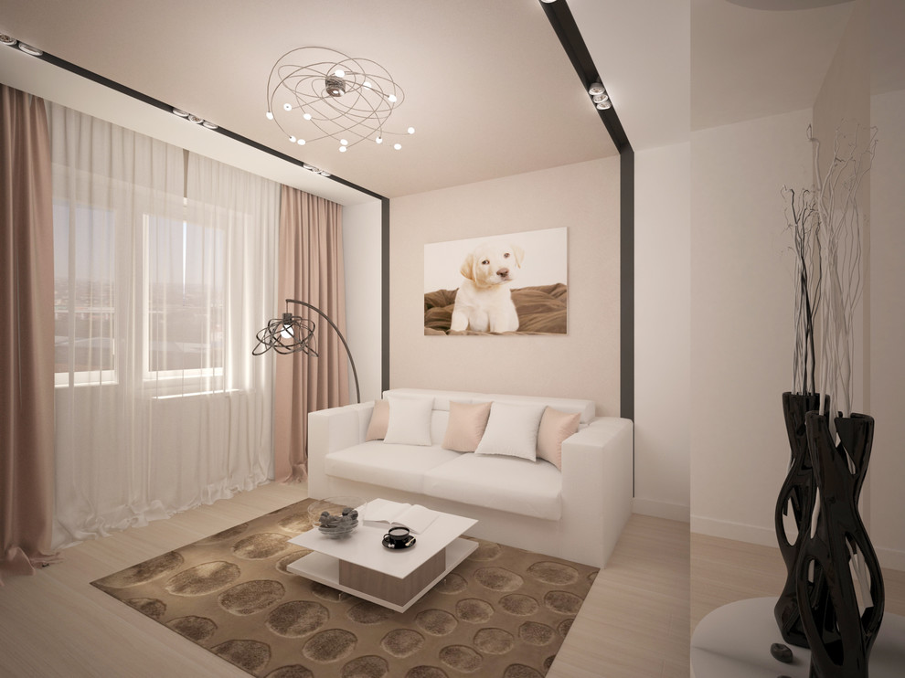 Guest room in soothing colors