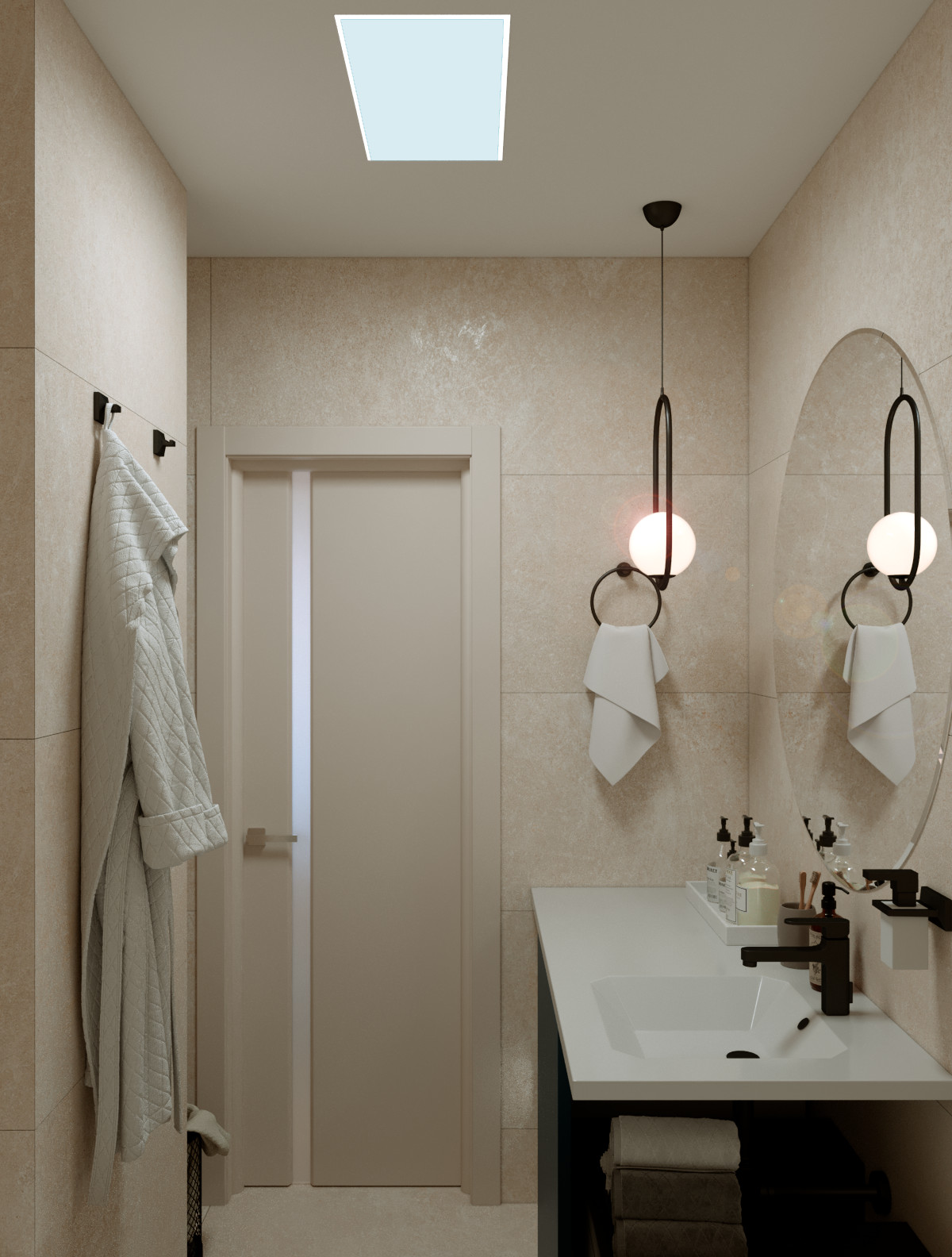 Современная квартира в новостройке.