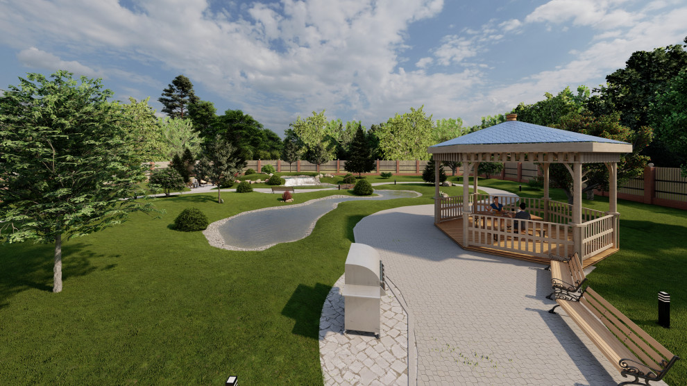 Визуализация частного участка