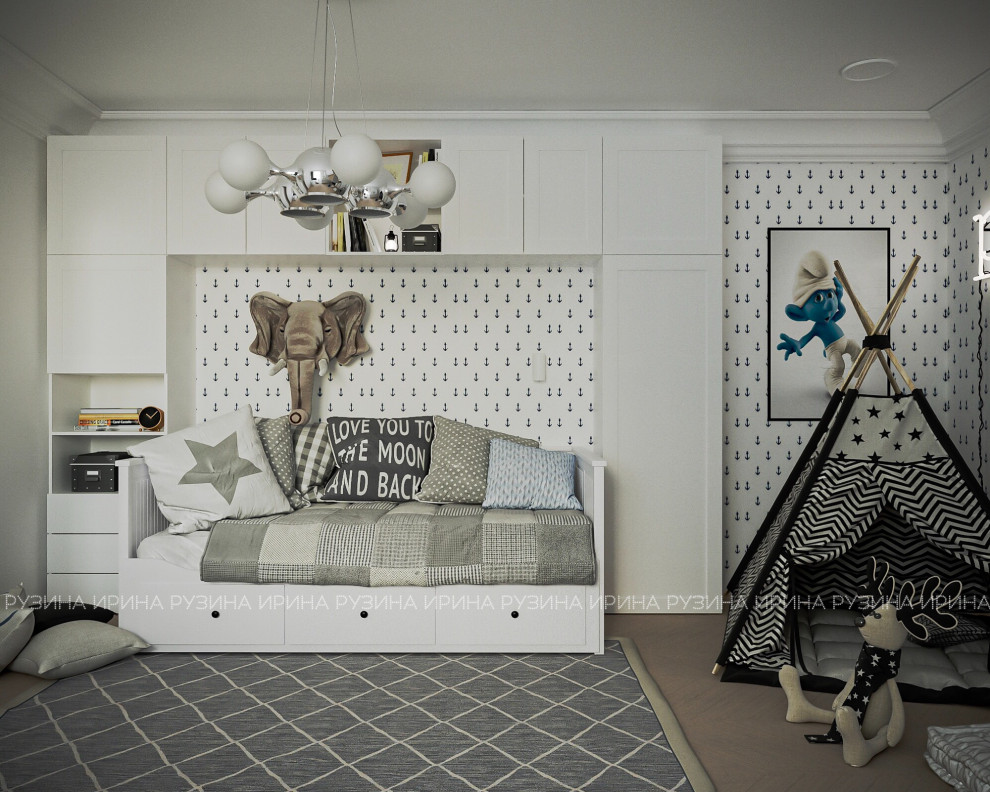 двухэтажный дом современная классика