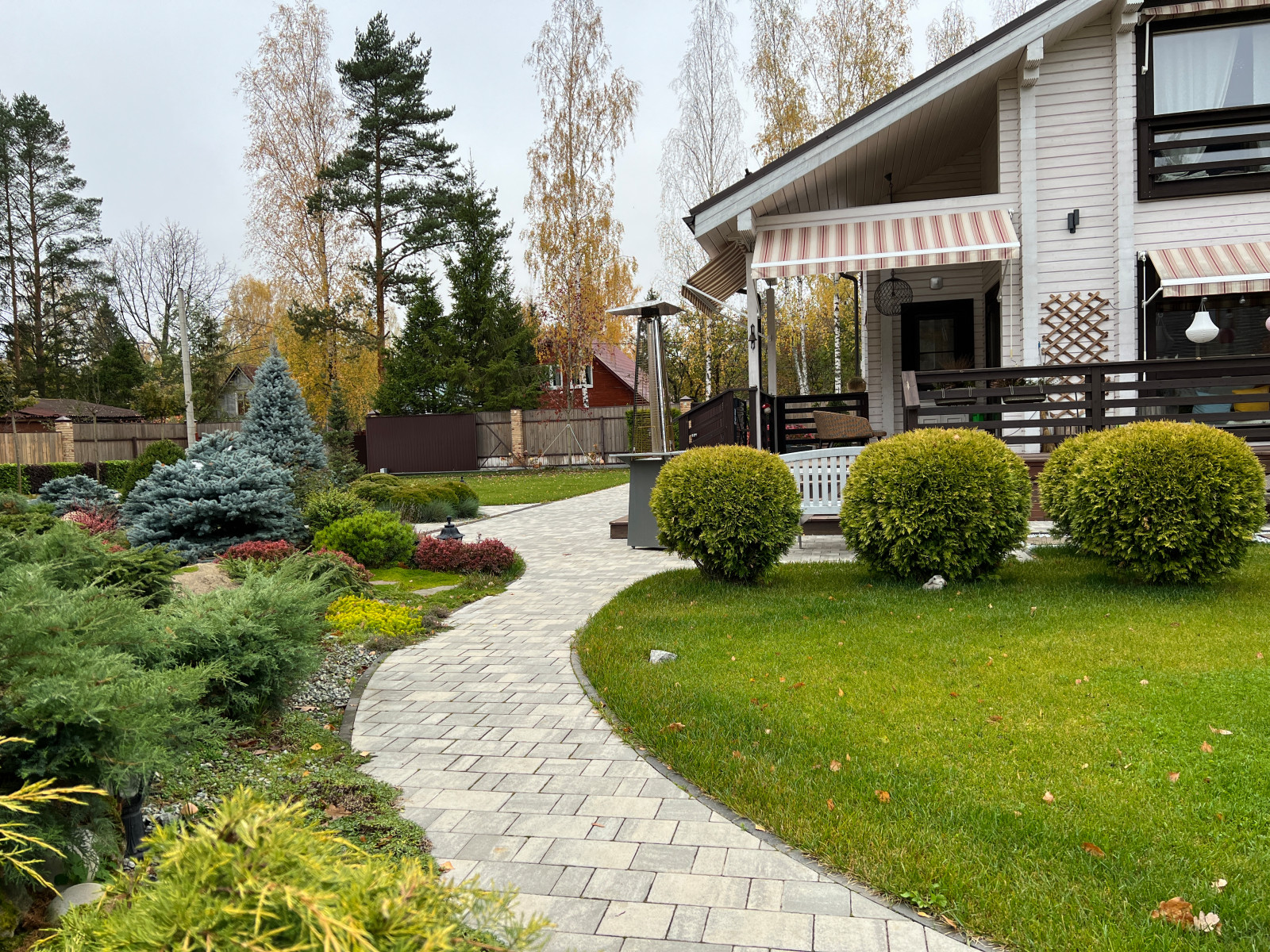 Сады осенью