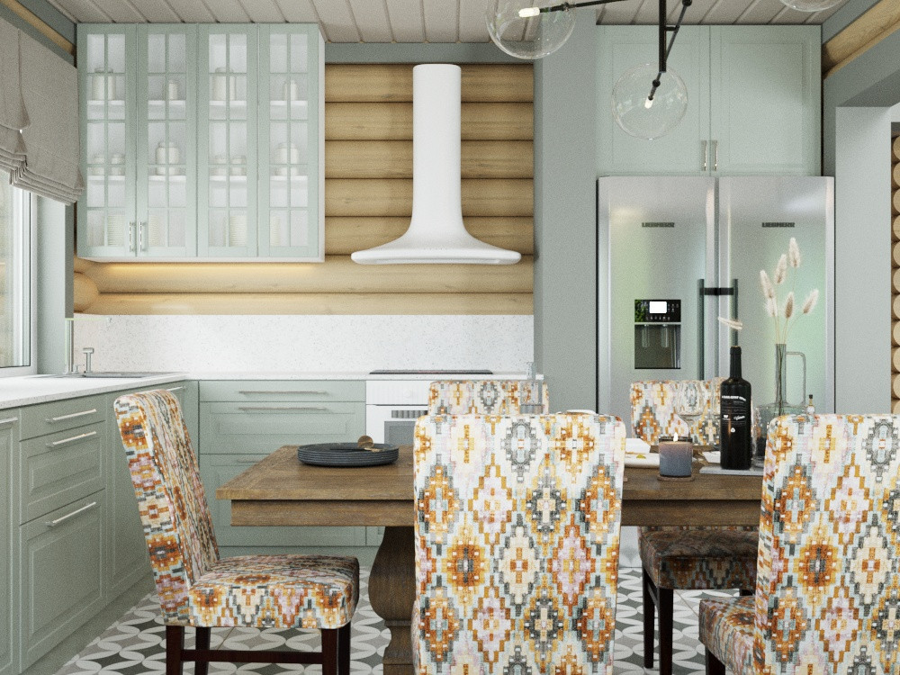 Большой, яркий дом для молодой семьи