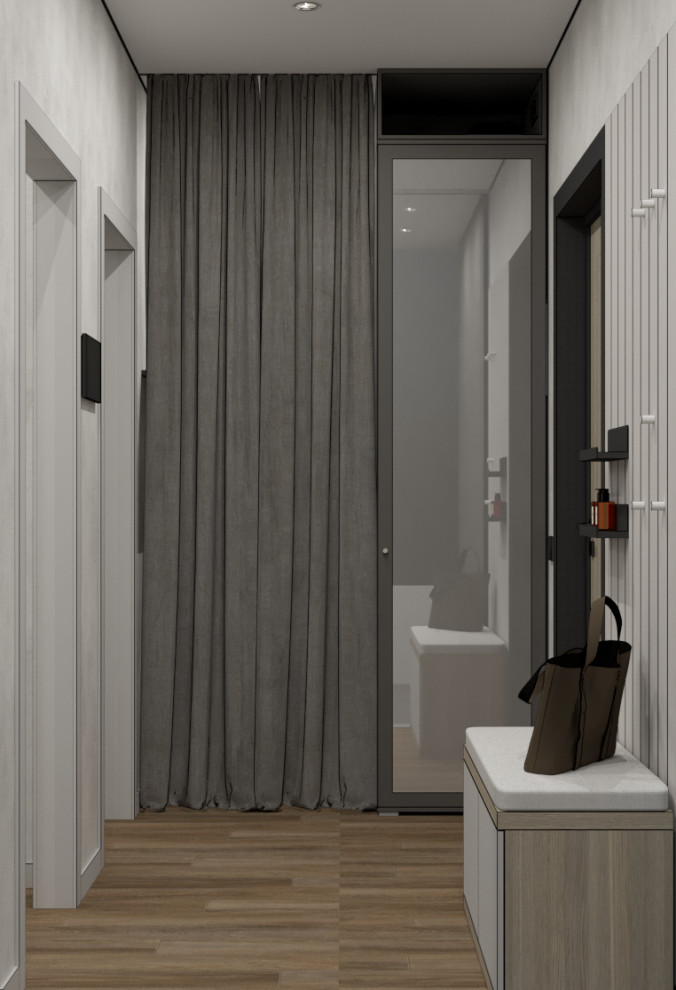 Дизайн-проект 1к-квартиры в Кудрово