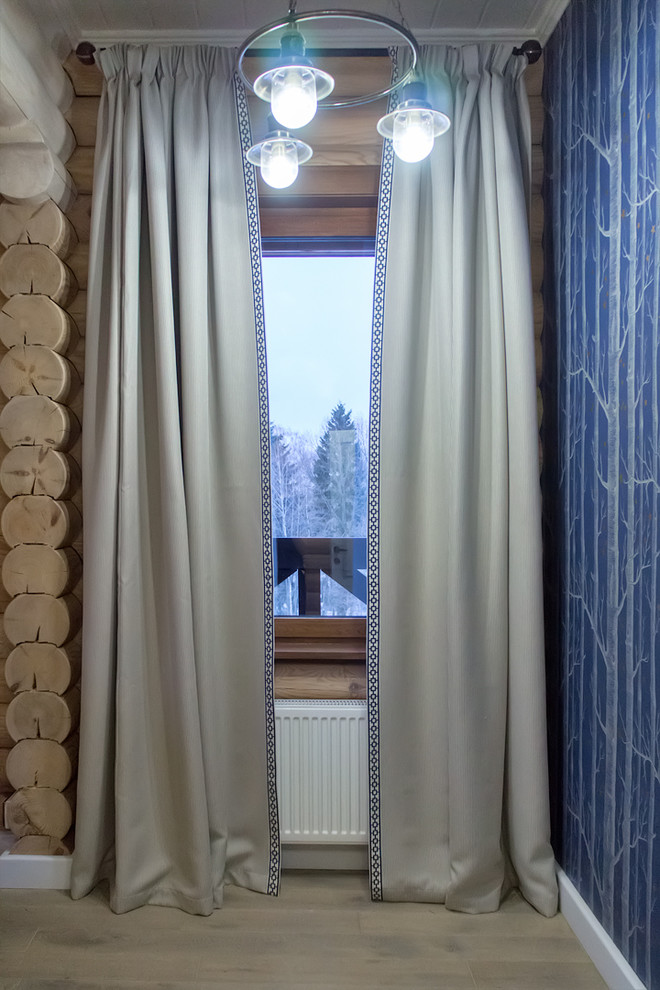 Бревенчатый дом в Подмосковье