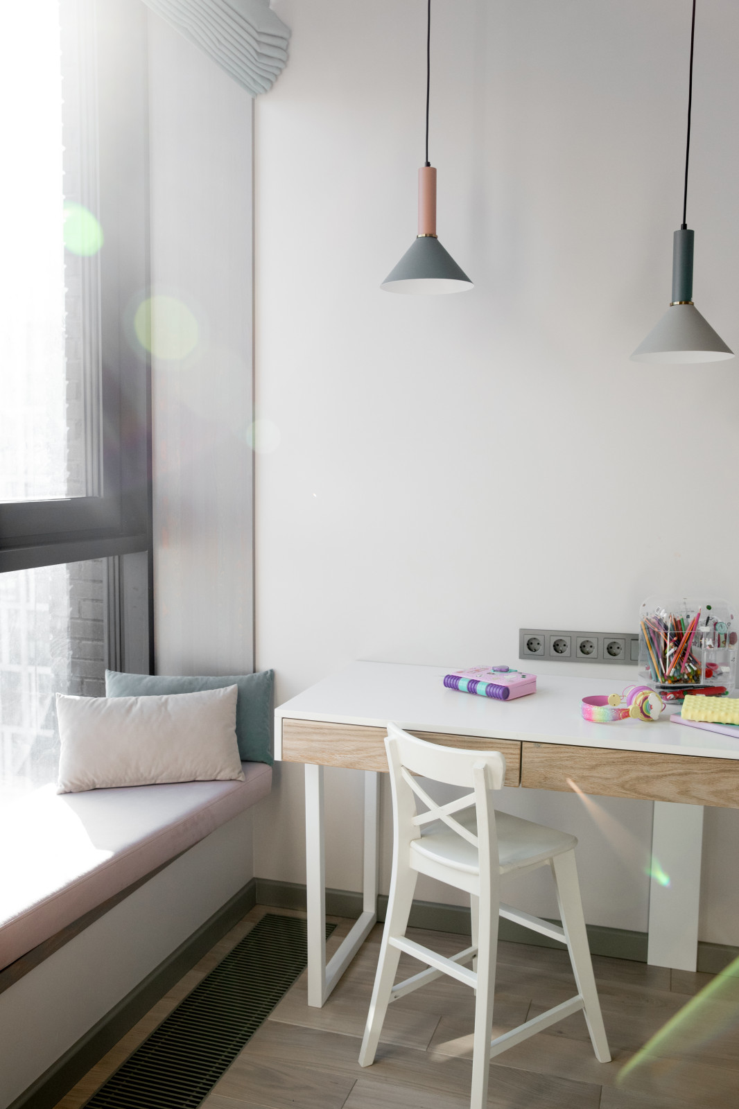 Небесно синий в ЖК Новочеремушкинская 17