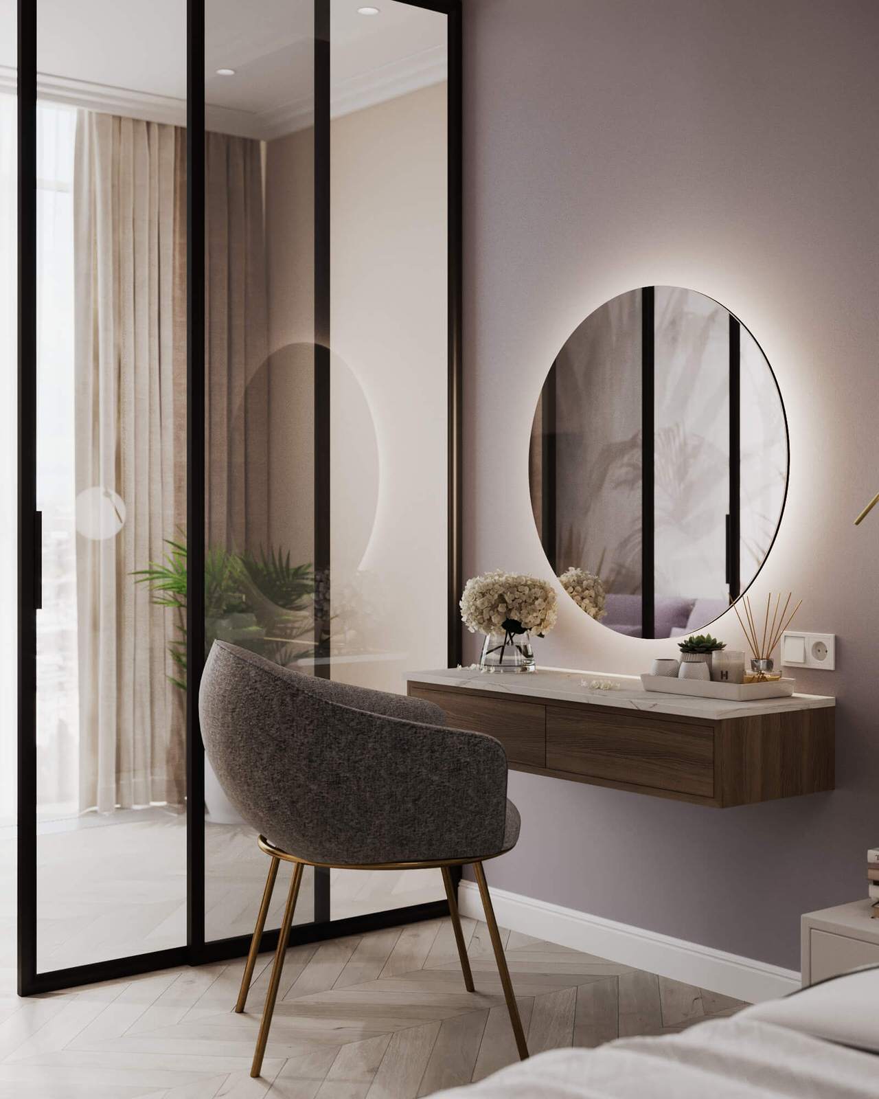 Дизайн проект квартиры 88м2