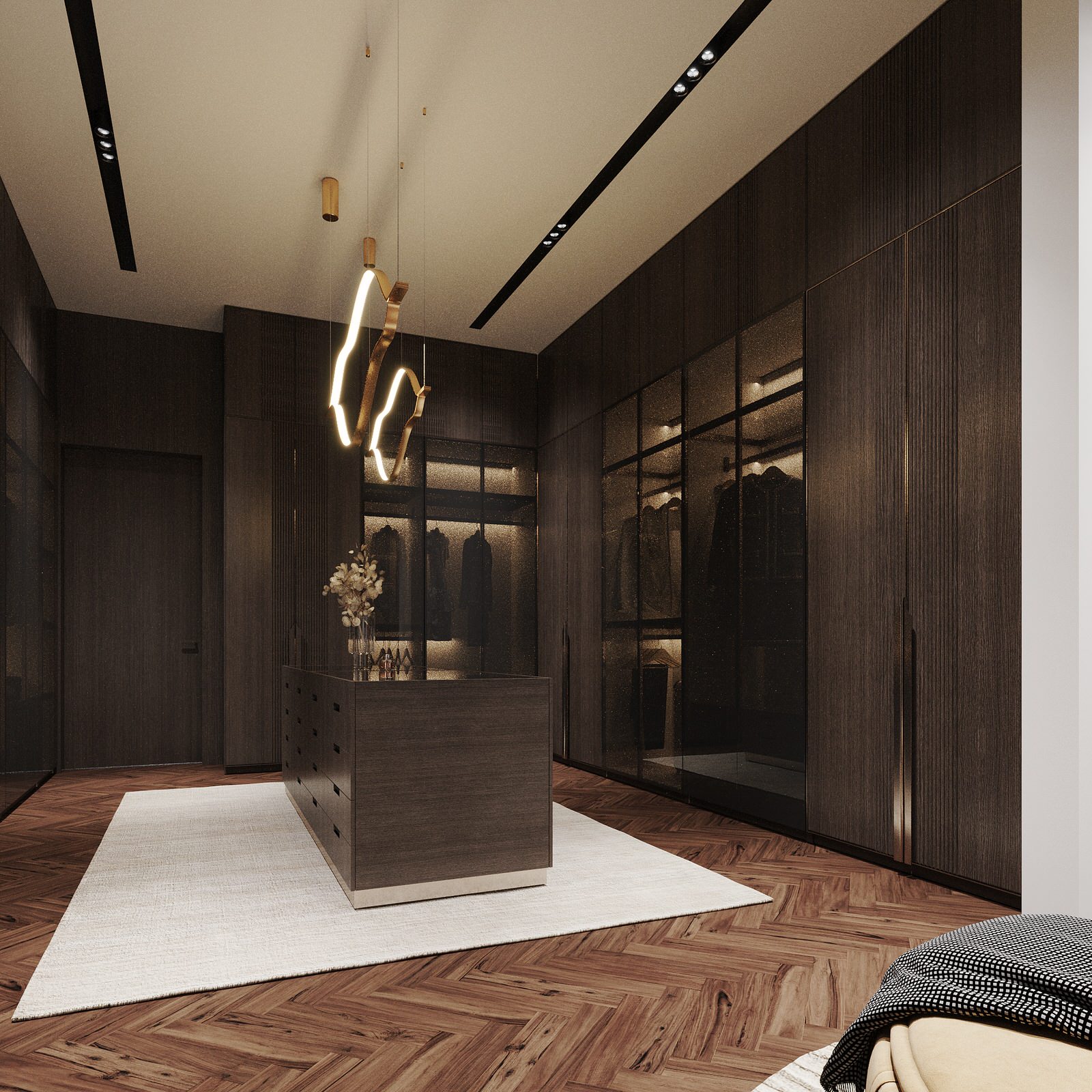 Обложка проекта: wardrobe/closet for the master bedroom