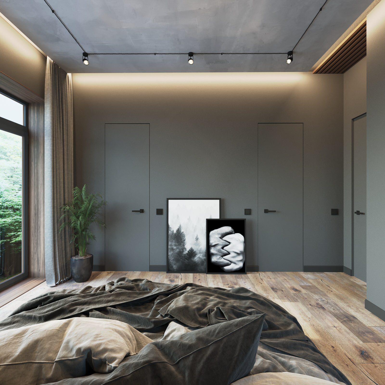 кухня-гостиная, спальня дома в КП Первомайский