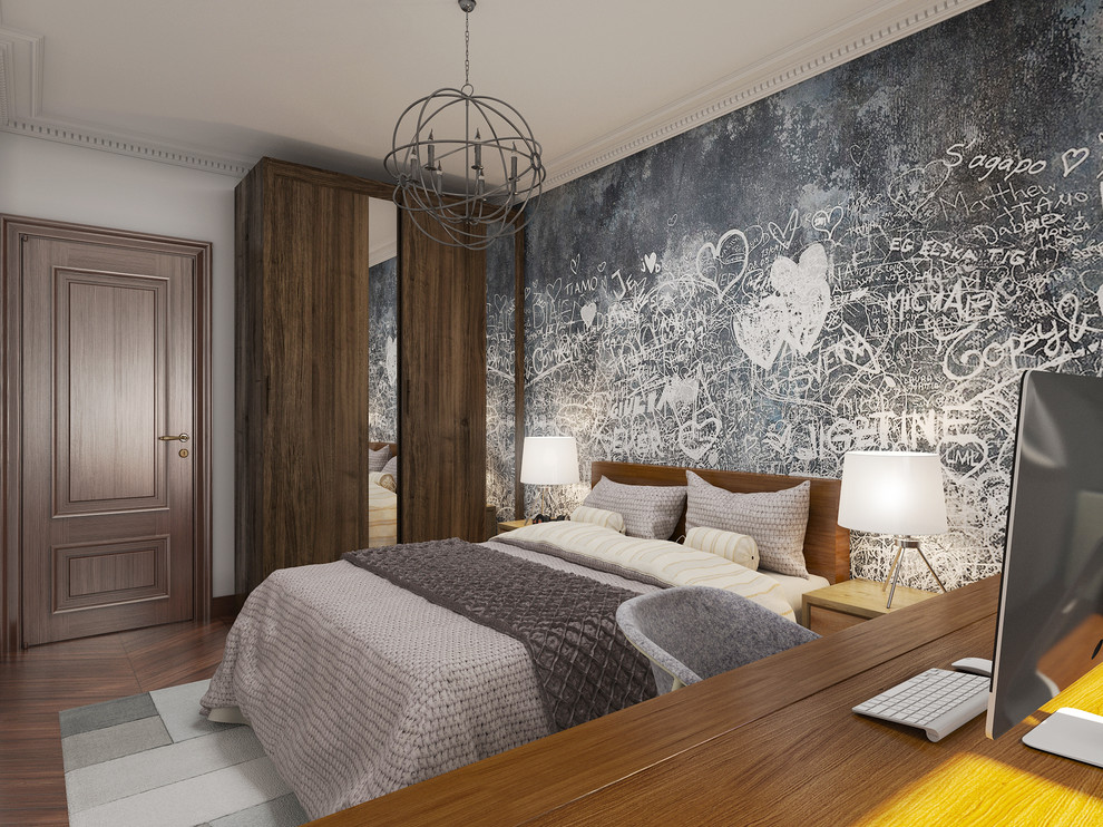 Проект 3-х комн. квартиры для семьи с двумя детьми. Стиль - легкая классика