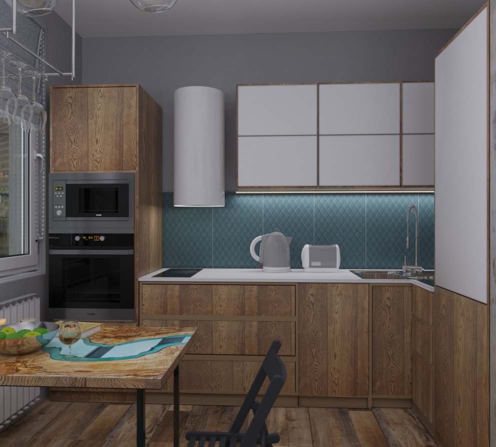 Квартира в стиле эклектики с элементами лофт