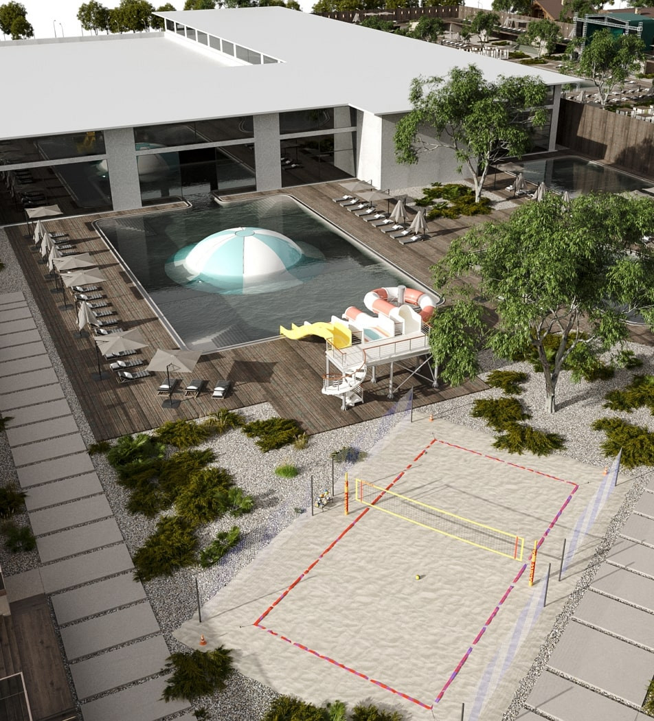 Аквакомплекс, 18 Га