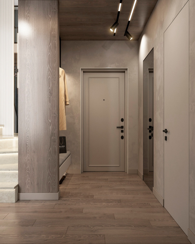 Квартира с вторым светом в современном стиле