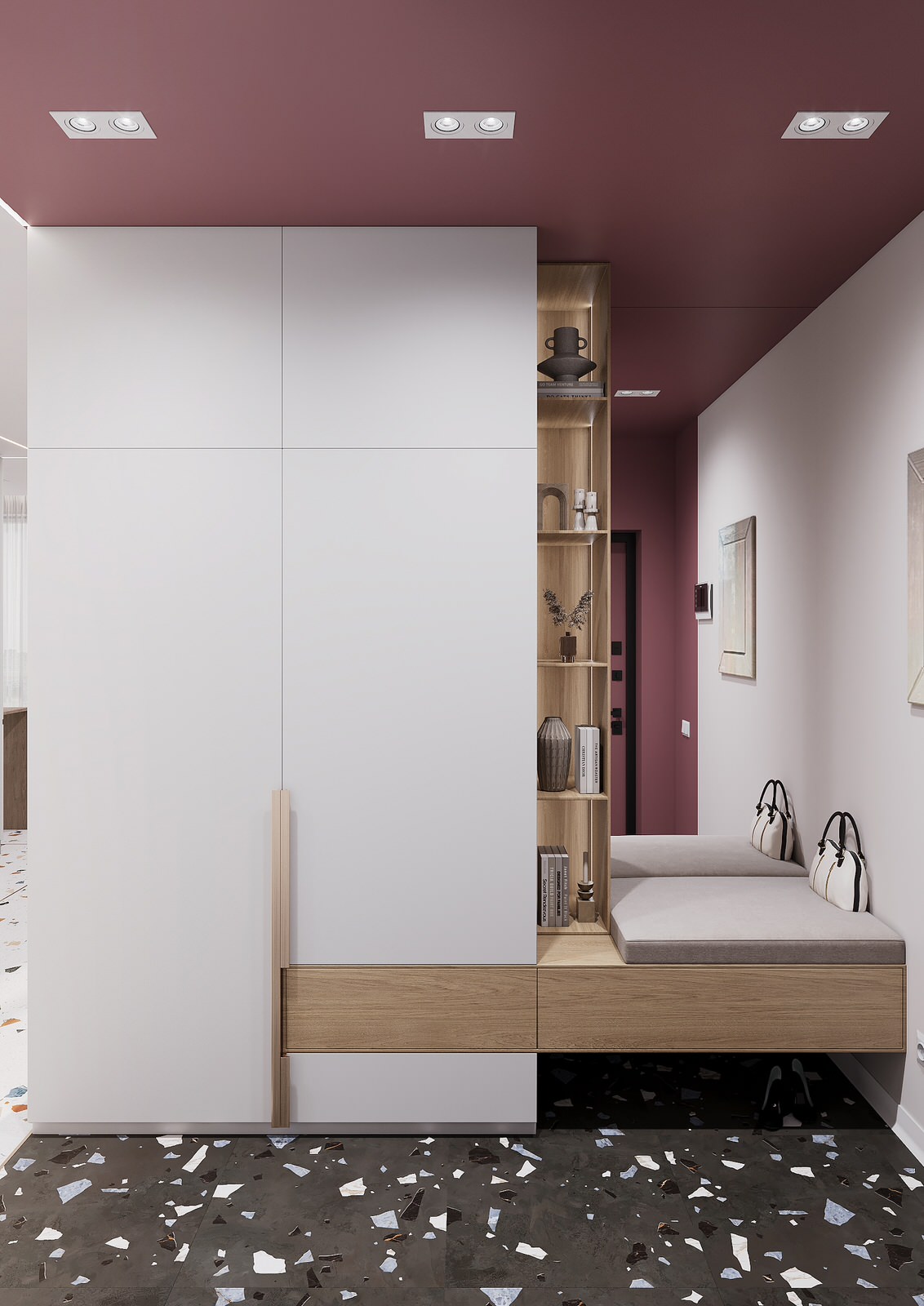 Обложка проекта: Дизайн-проект яркой квартиры 65 кв.м в современном стиле