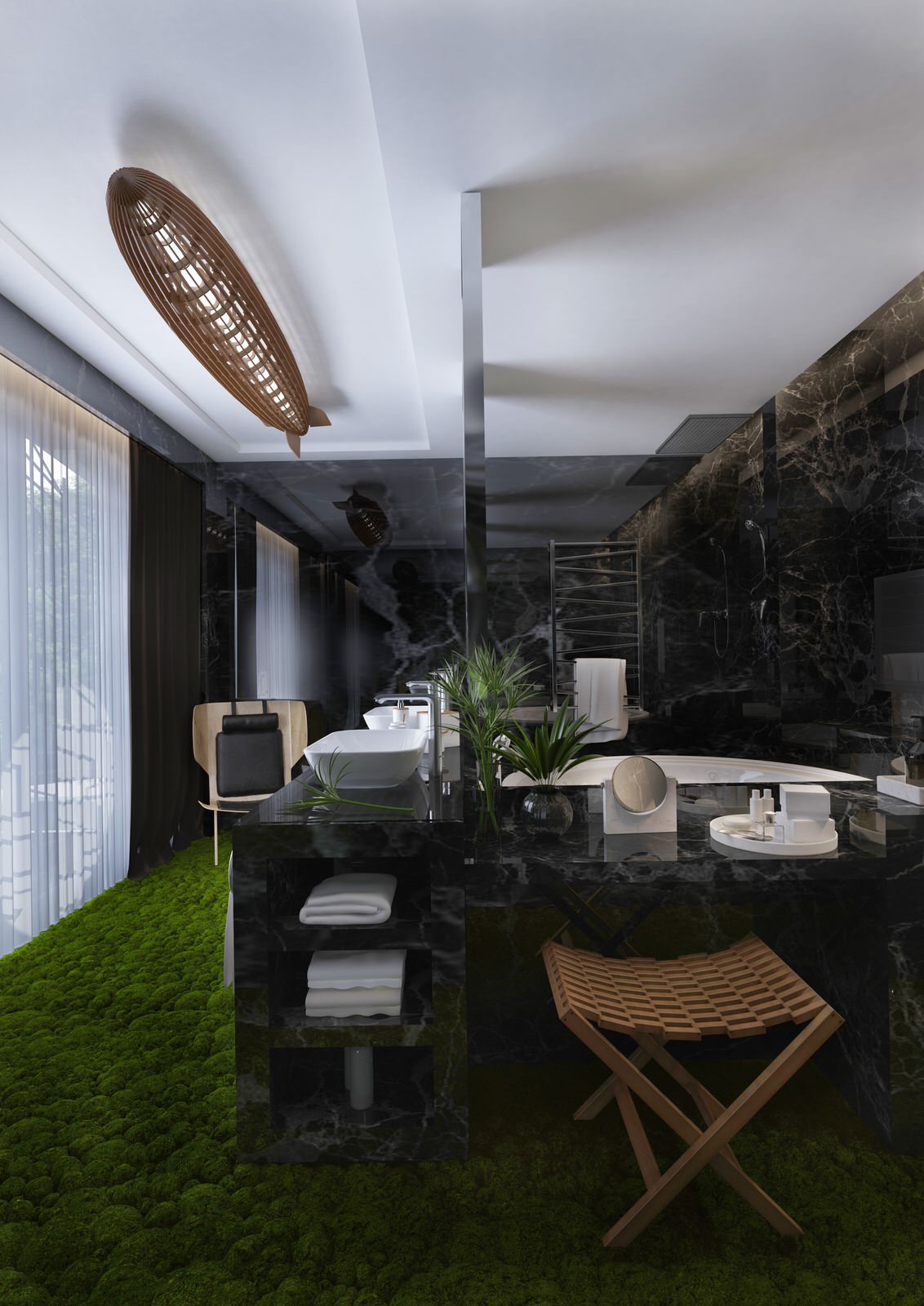 Дирижабль в ванной