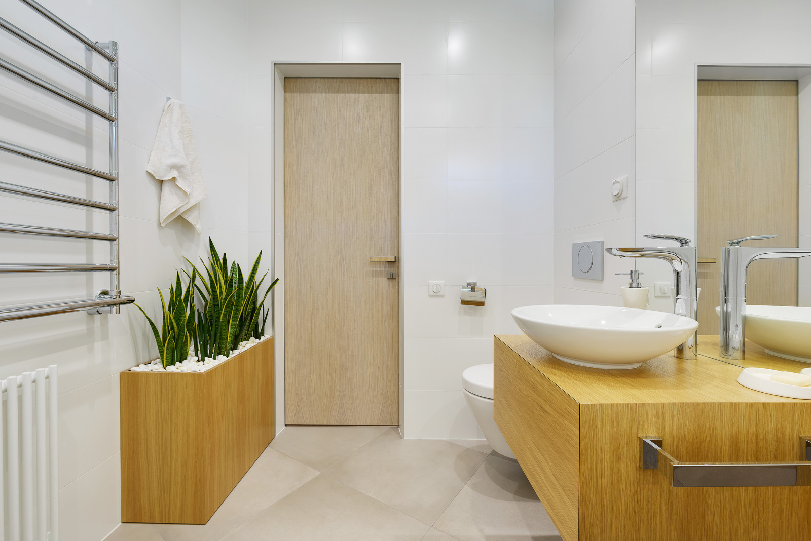 Дом в светлых оттенках