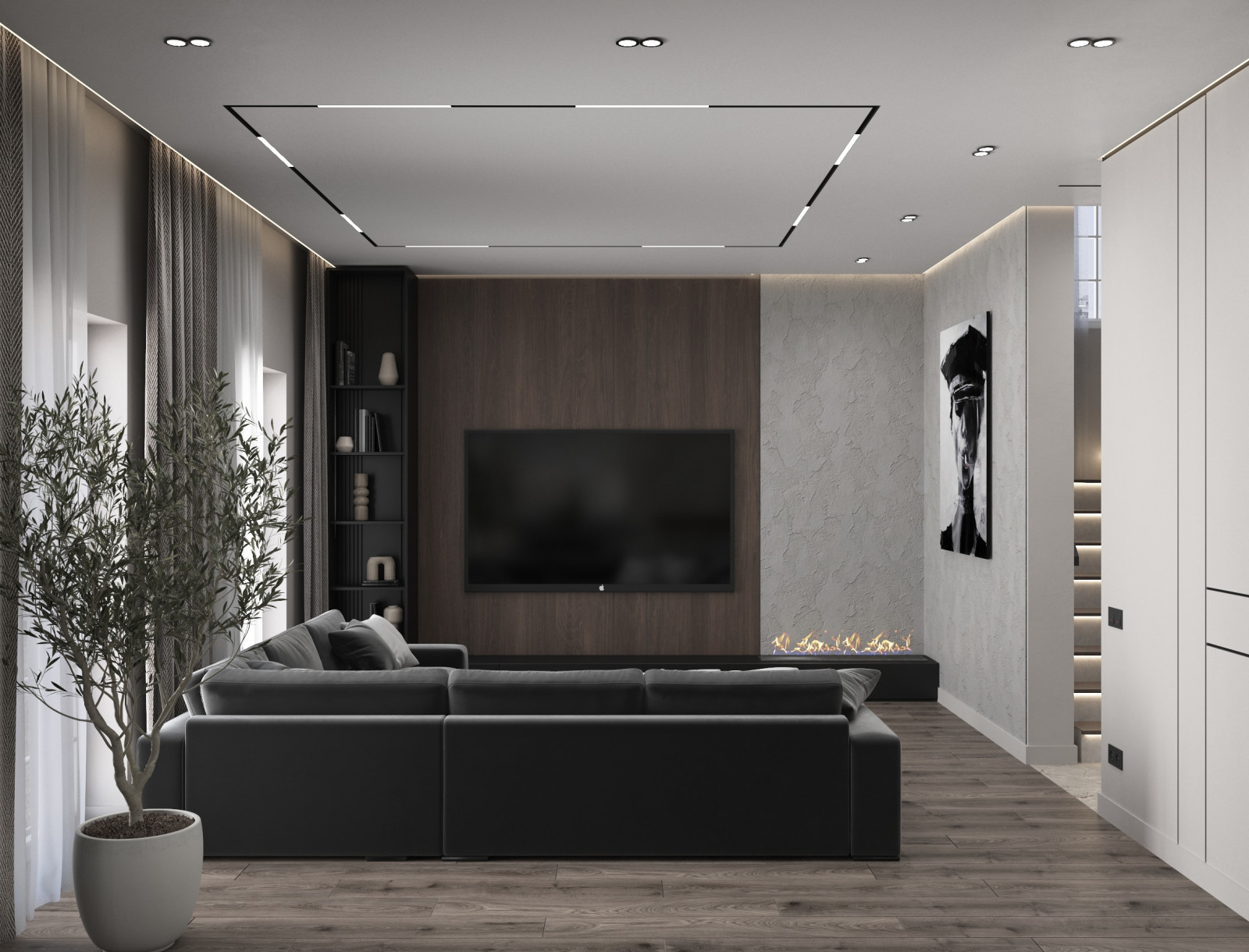 Обложка проекта: Дом 240 м2 в коттеджном поселке