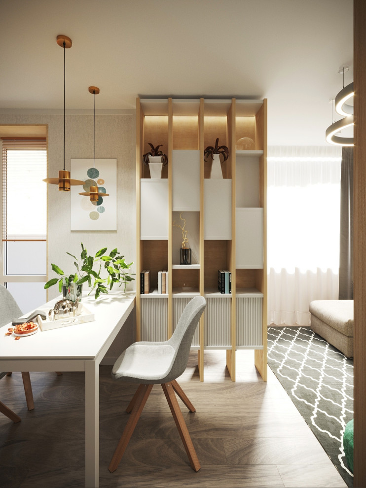 Компактная квартира студия 36.2 кв. м.