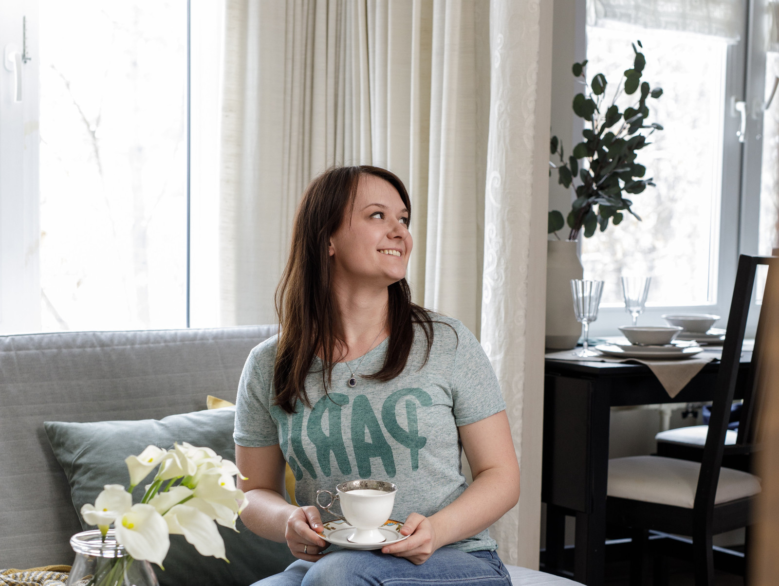 В гостях: Из «двушки» — «трешка» 43 кв.м для сестры дизайнера