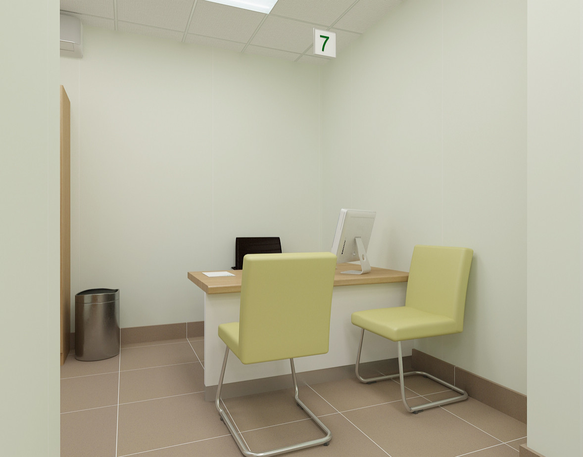 Дизайн-проект отделения ПАО Сбербанка Омская обл. р-н Нижняя Омка