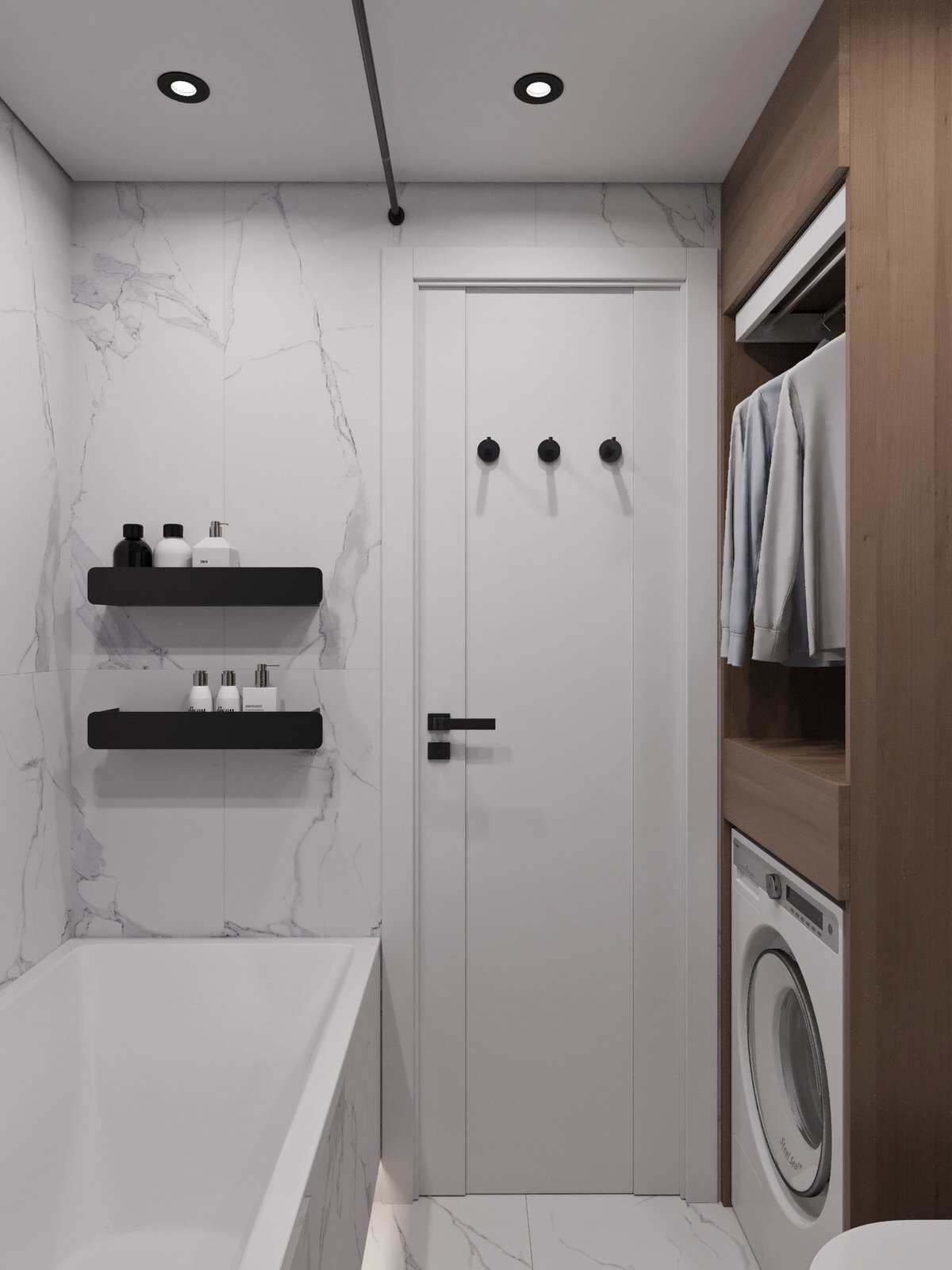 Дизайн квартиры во вторичном фонде, Кантемировская, Москва