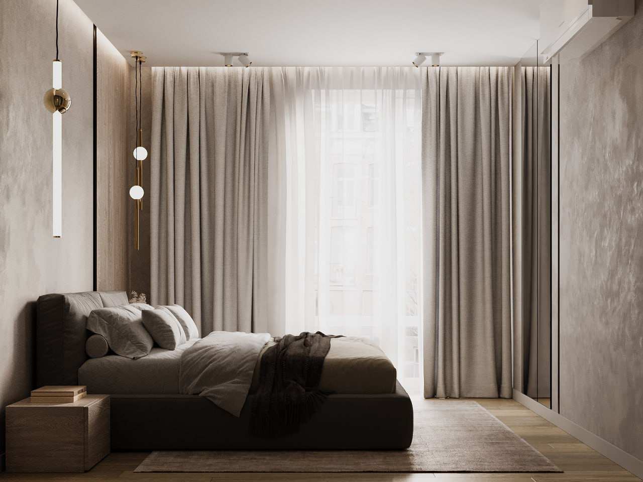 Дизайн-проект квартиры 60 кв.м в современном стиле