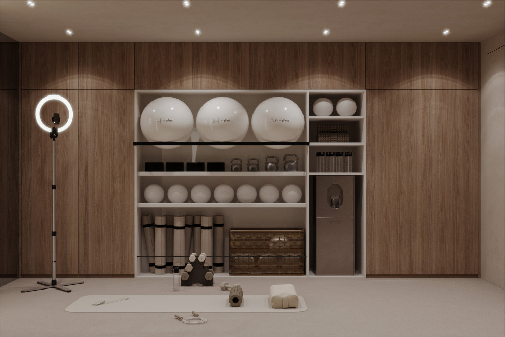 Цокольный этаж дома Тихая роскошь