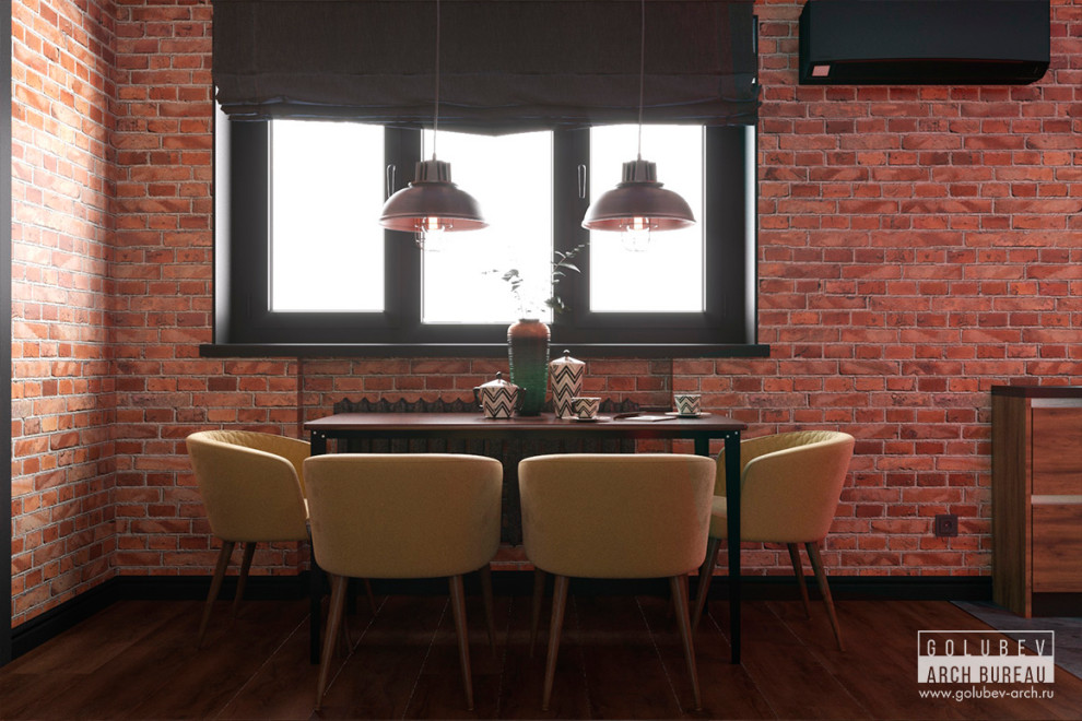 Дизайн апартаментов в стиле лофт, г. Красноярск ,45 м2