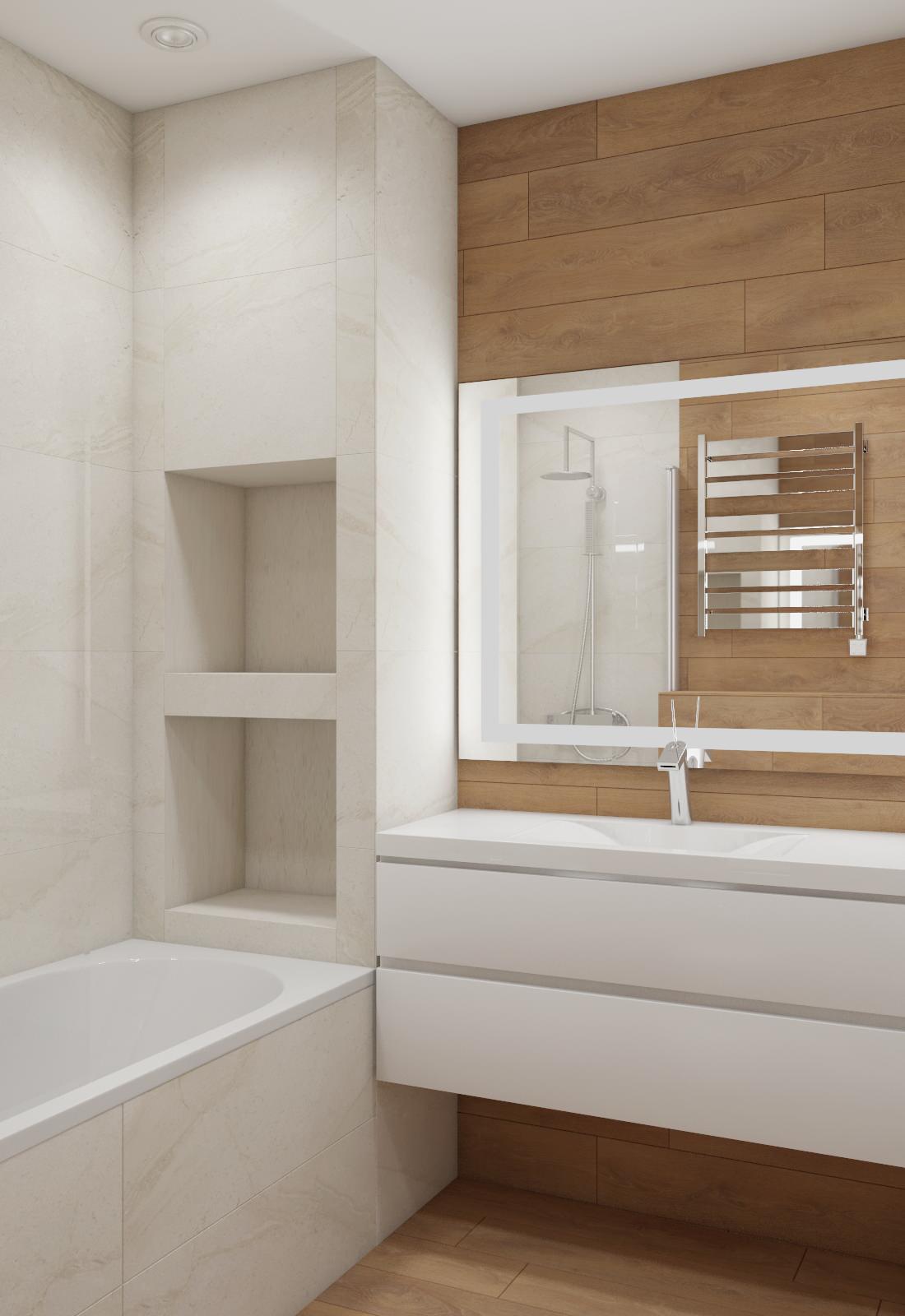 Современная квартира в ЖК 4 Сезона