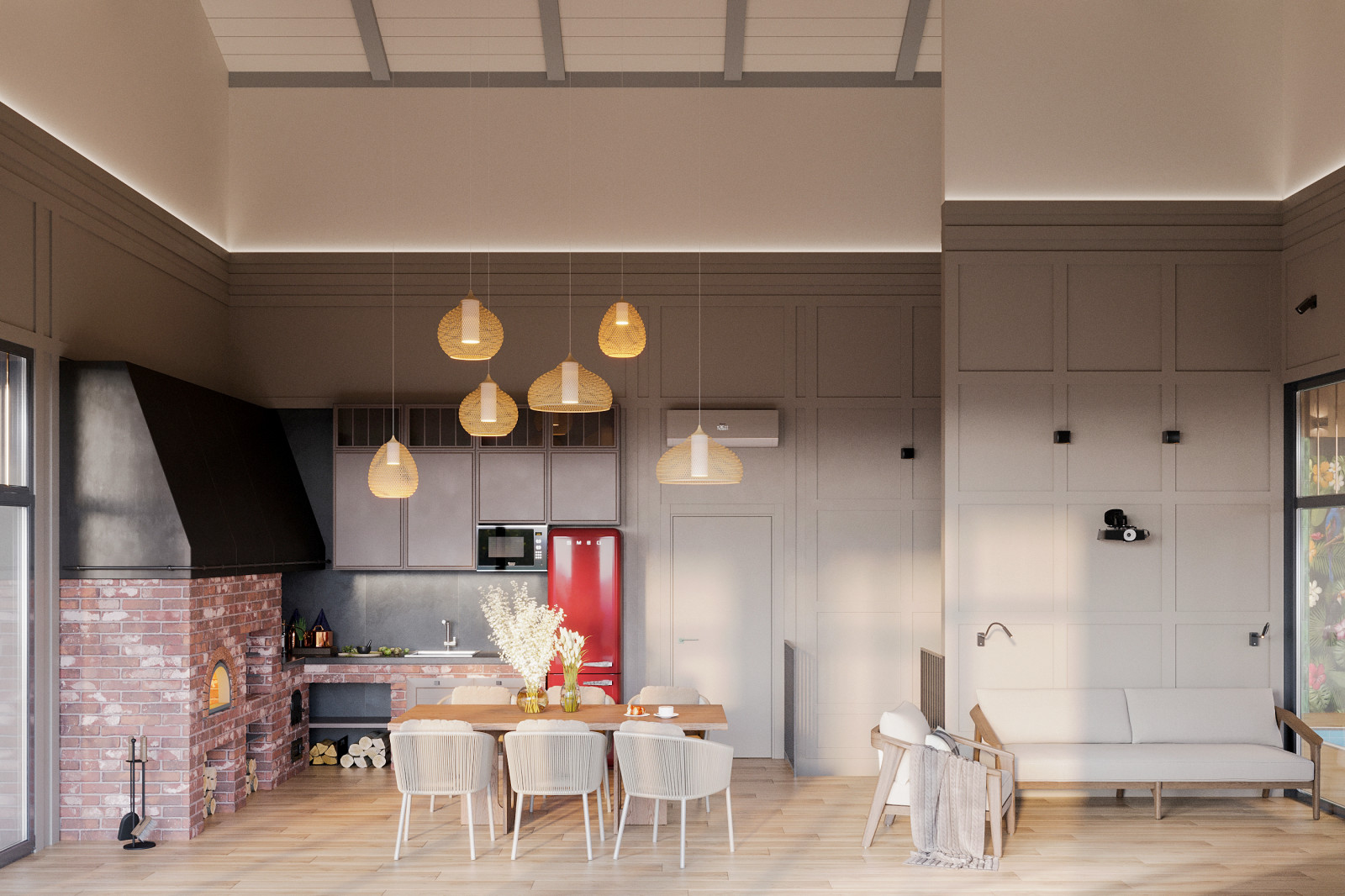 Банный комплекс с бассейном