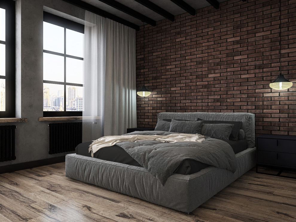 Обложка проекта: Квартира с «мужским» характером