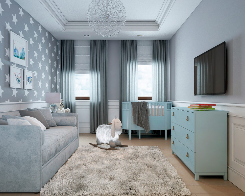 Рабочий процесс. Дизайн квартиры современная классика 150 кв.м.