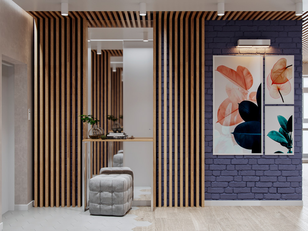 Кухня-гостиная в ЖК "Ньютон"