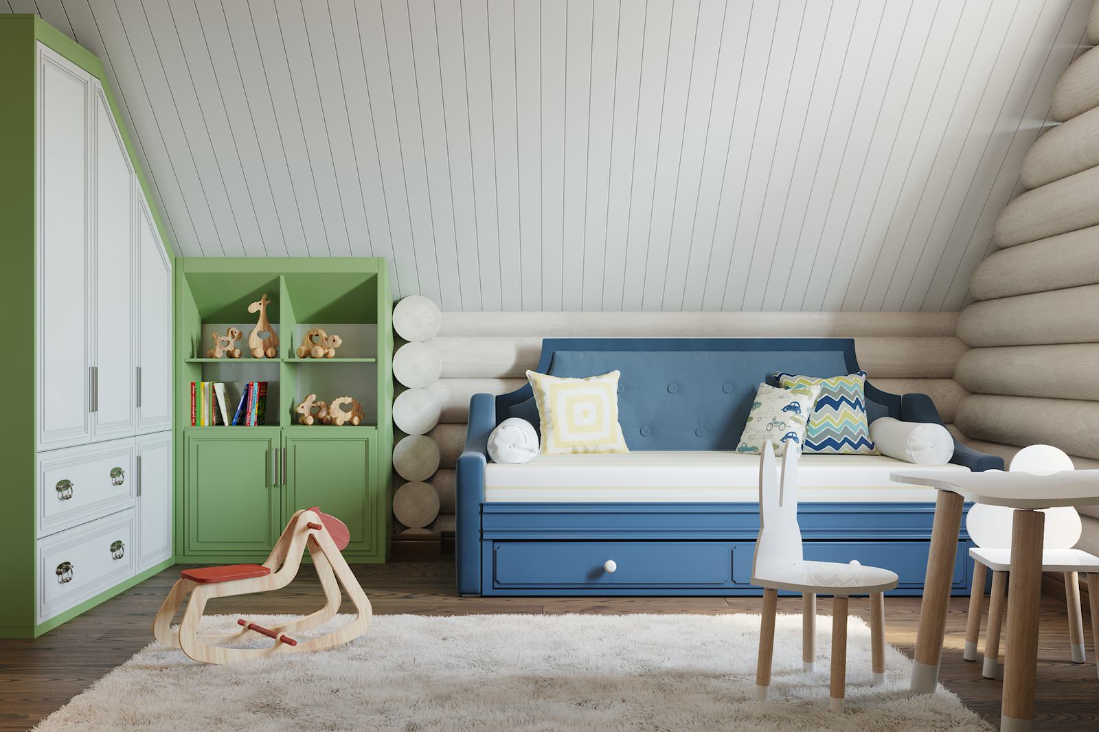 Дом из бруса в Юго-Западном