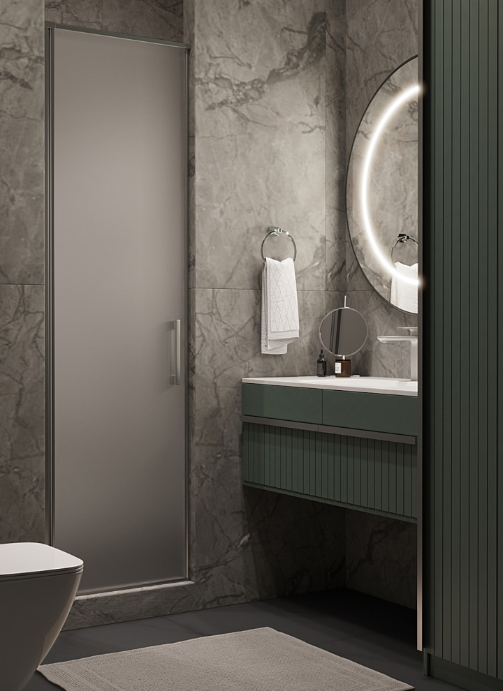 Дизайн ванной комнаты. Современный стиль