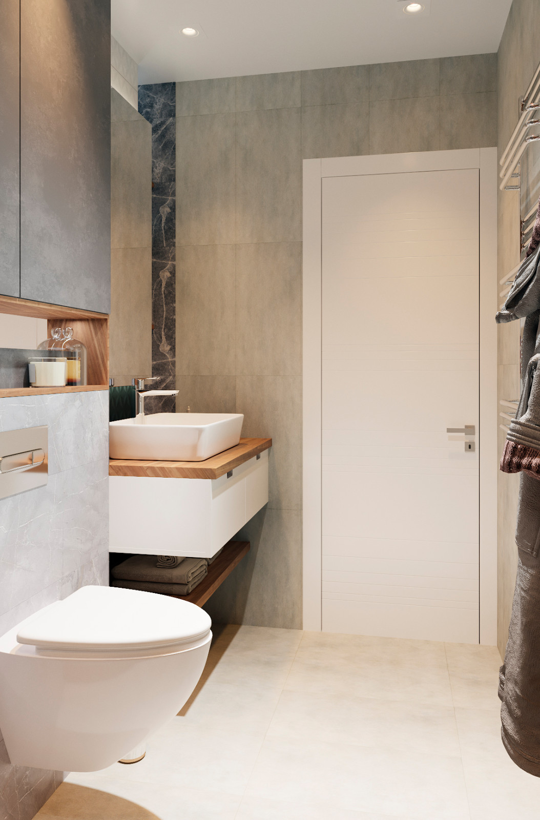 ЖК Квартет ( дизайн проект 3-х комнатной квартиры)