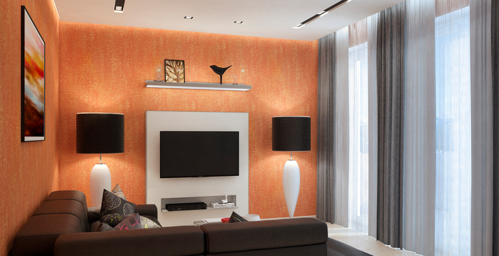 Терракотовая квартира в Берлине