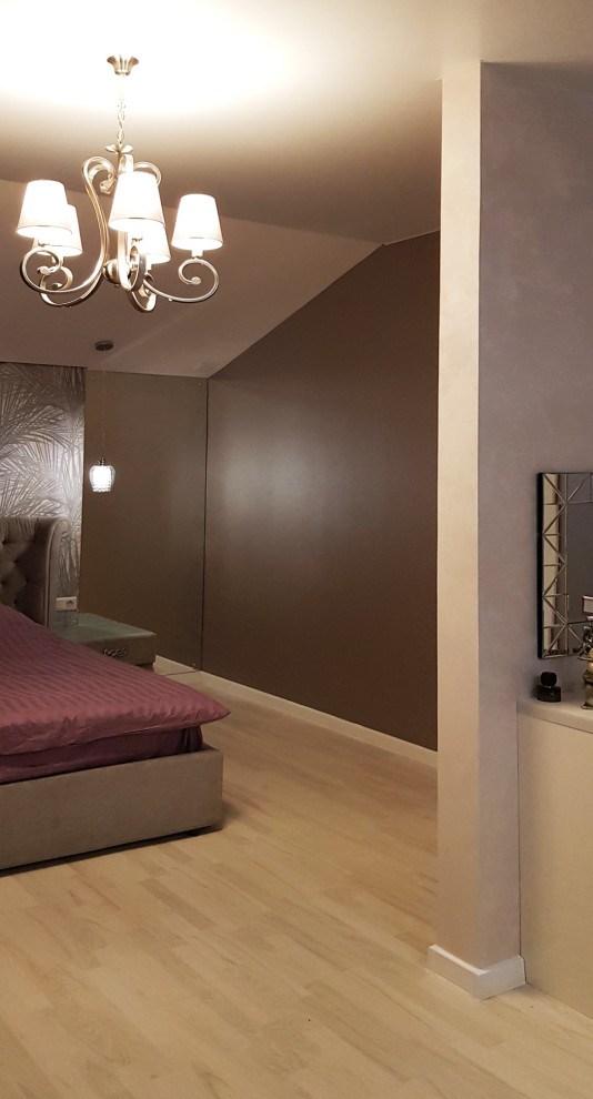 Обложка проекта: Спальня в коттедже