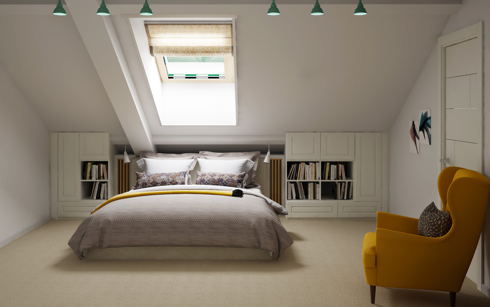 Мансардная квартира для семьи из трех человек