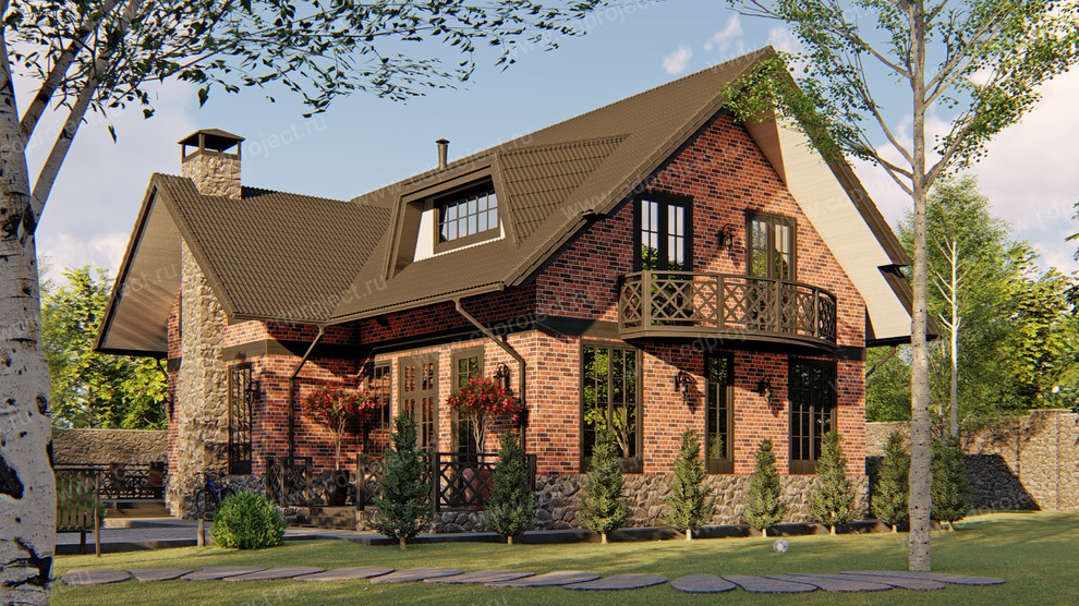 Проект загородного дома на Суходольском озере