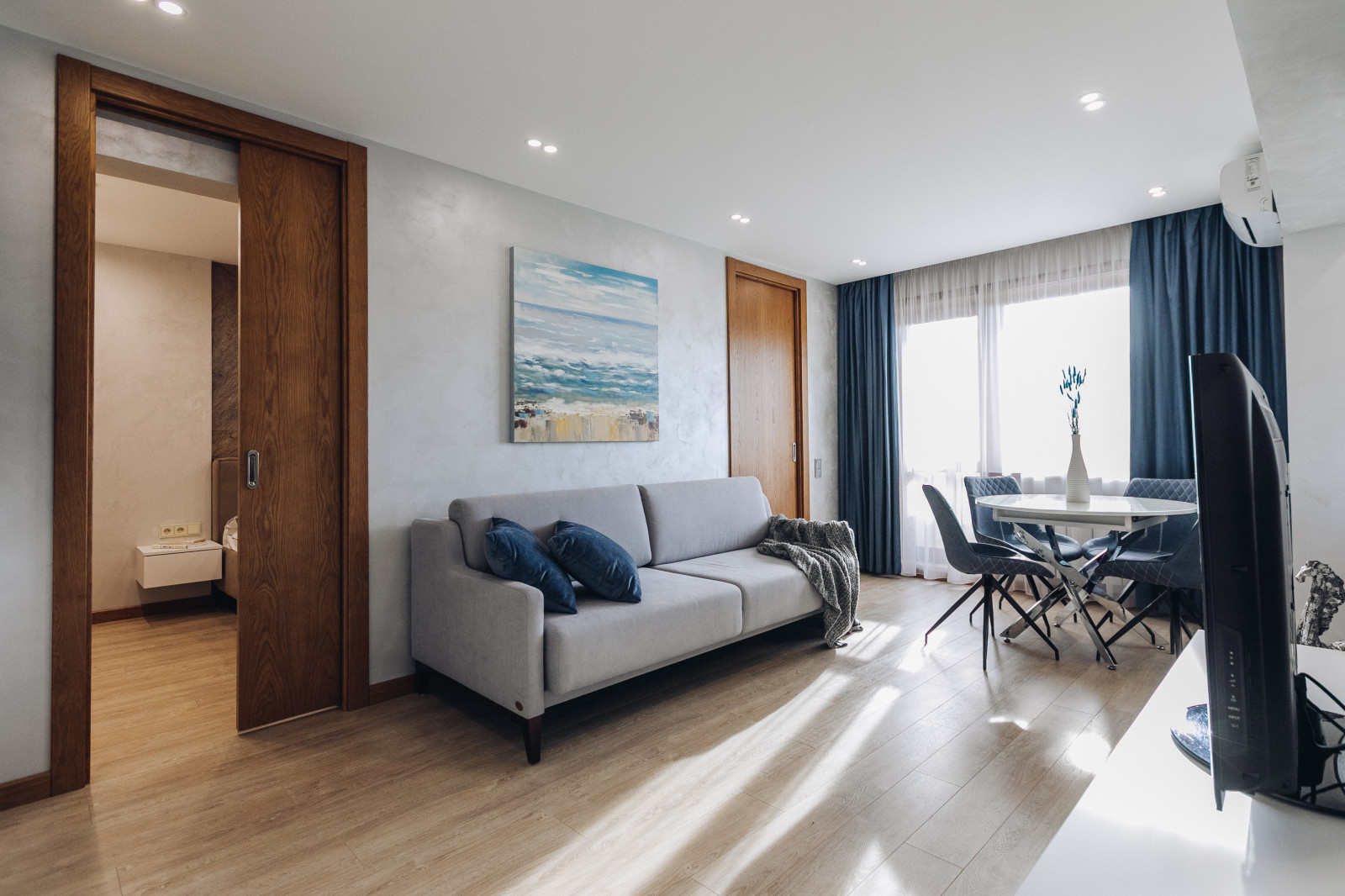 реализованный проект 2-х комнатной квартиры