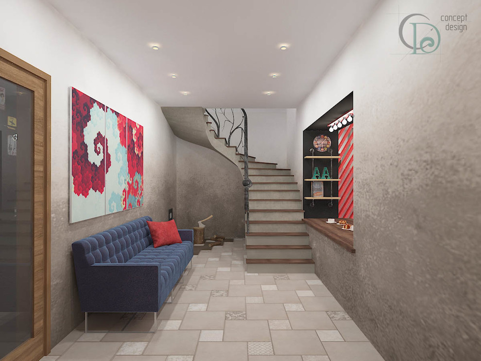 Обложка проекта: Яркий и смелый лофт