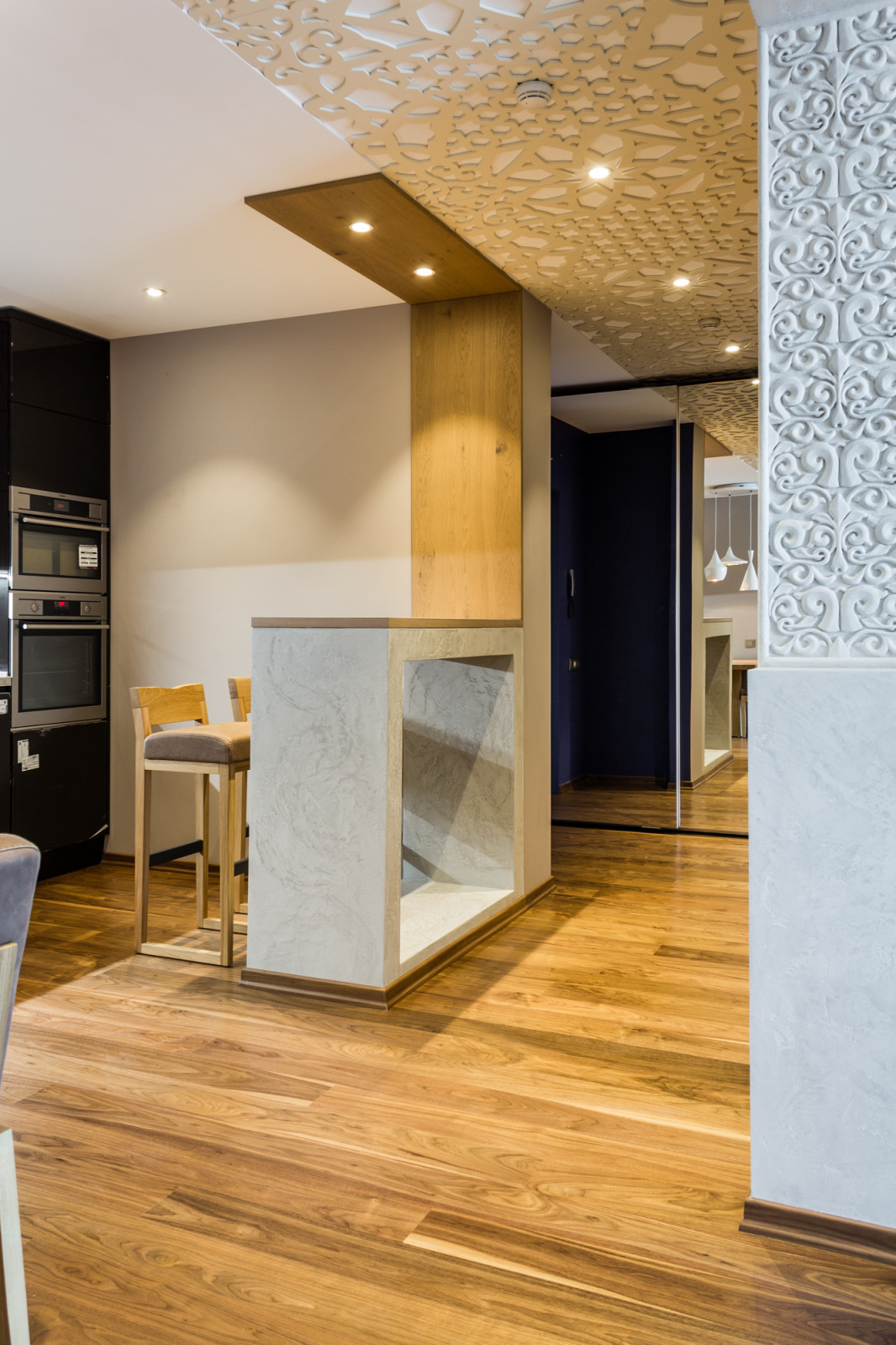 Современный дизайн квартиры в Park Avenu в Киеве