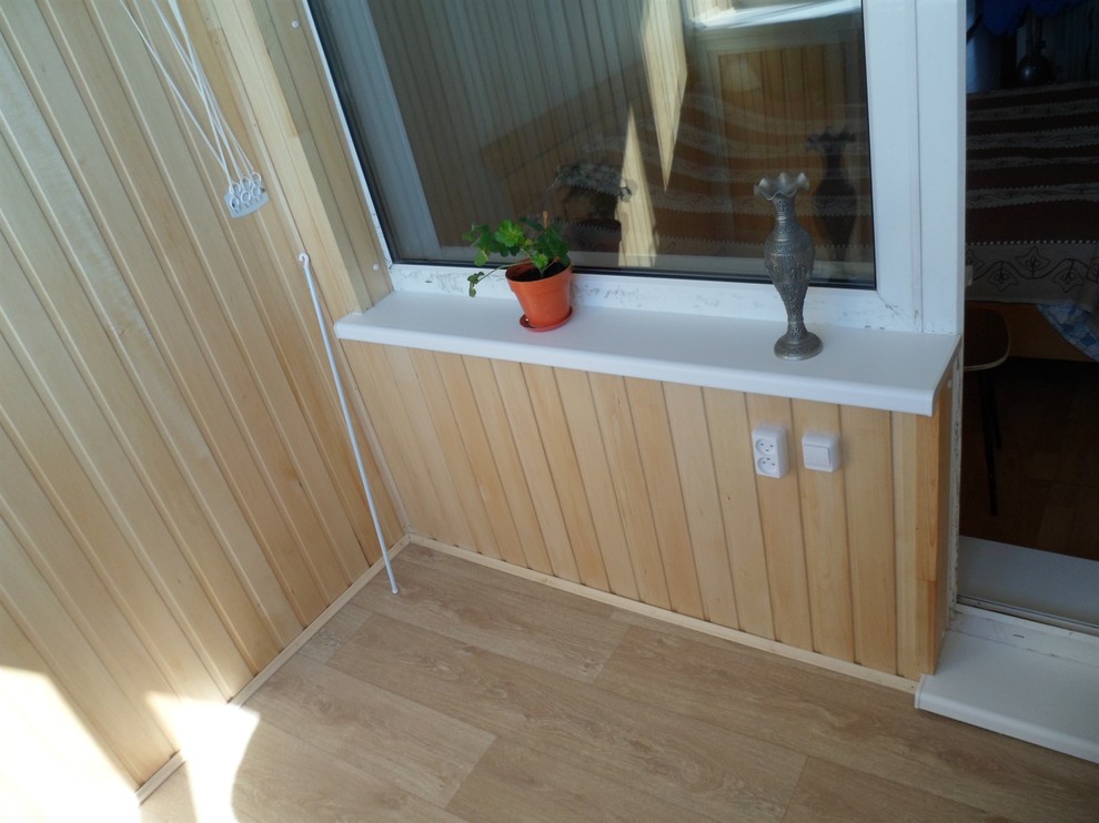 отделка балконов