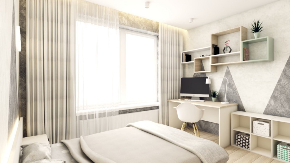 Дизайн интерьера в светлых тонах